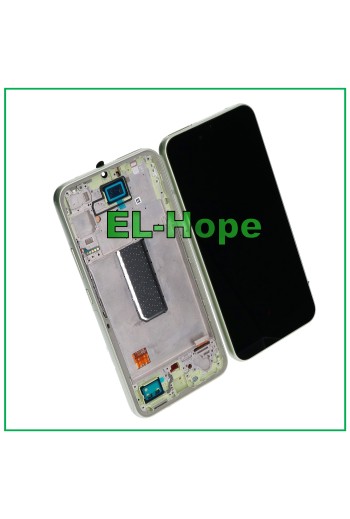 OLED-LCD-DISPLAY + RAHMEN FÜR SAMSUNG GALAXY A34 5G SM-A346B TOUCHSCREEN GRÜN